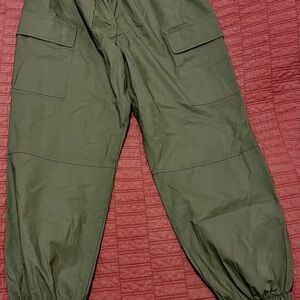 Art Class Girls Green Cargo Pants